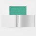 A4 Classic Exercise Book Landscape Plain Green 48pg 50pk  hi\-res